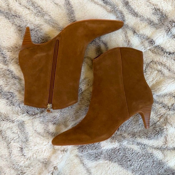 Dolce Vita- Davica brown suede boots-size 8 -NEW - Picture 1 of 13